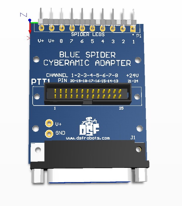 Blue Spider Cyberamic Adapter